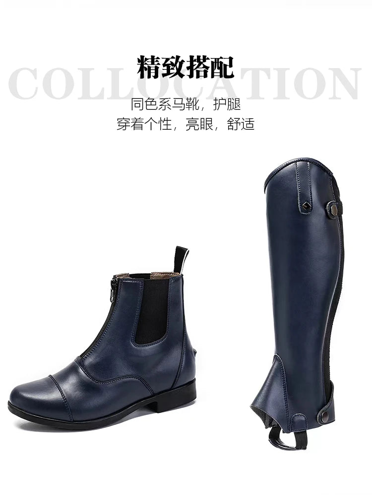 Equestrian Boots Ankle Boots Sizes 25-44 Riding Boots Equestrian Equipment Wear-resistant And Anti-slip Professional Boots