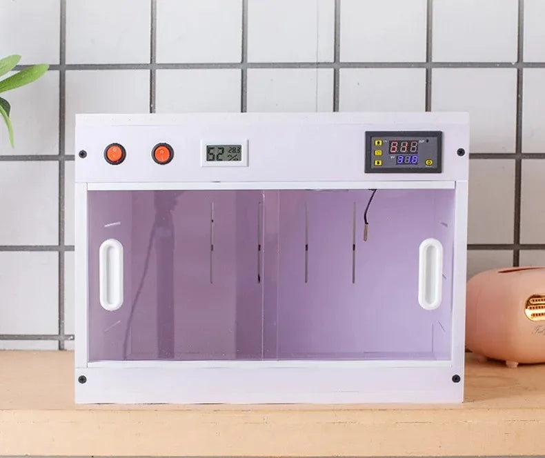 Parrot Thermostatic Feeding Box Reptile Temperature Control Waterproof Terrarium Birds Smart Box Reptiles  Guinea Pigs Pet Habitat House