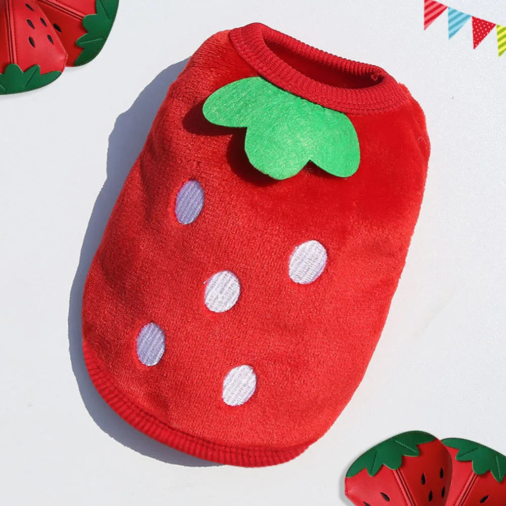 Cat Sweater Small Dog Clothes Winter Warm Cute Pet Sweaters Flannel Cat Vest Outfits for Chihuahua Yorkie Dachshunds Small Dogs and Hairless Cats