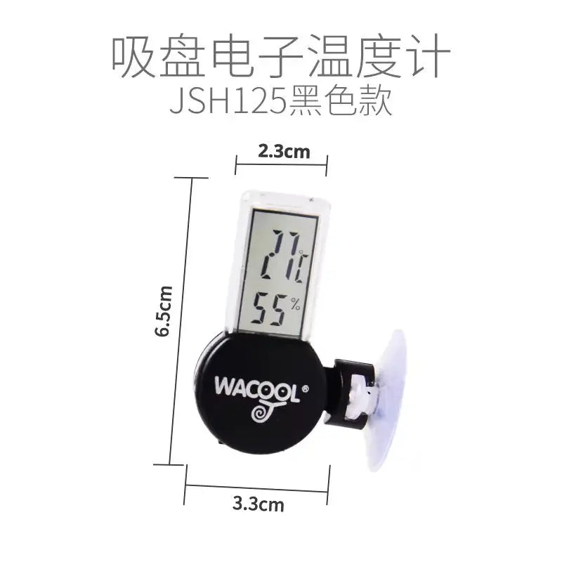 Climbing pet thermometer palace lizard horned frog tortoise reptile feeding box thermometer