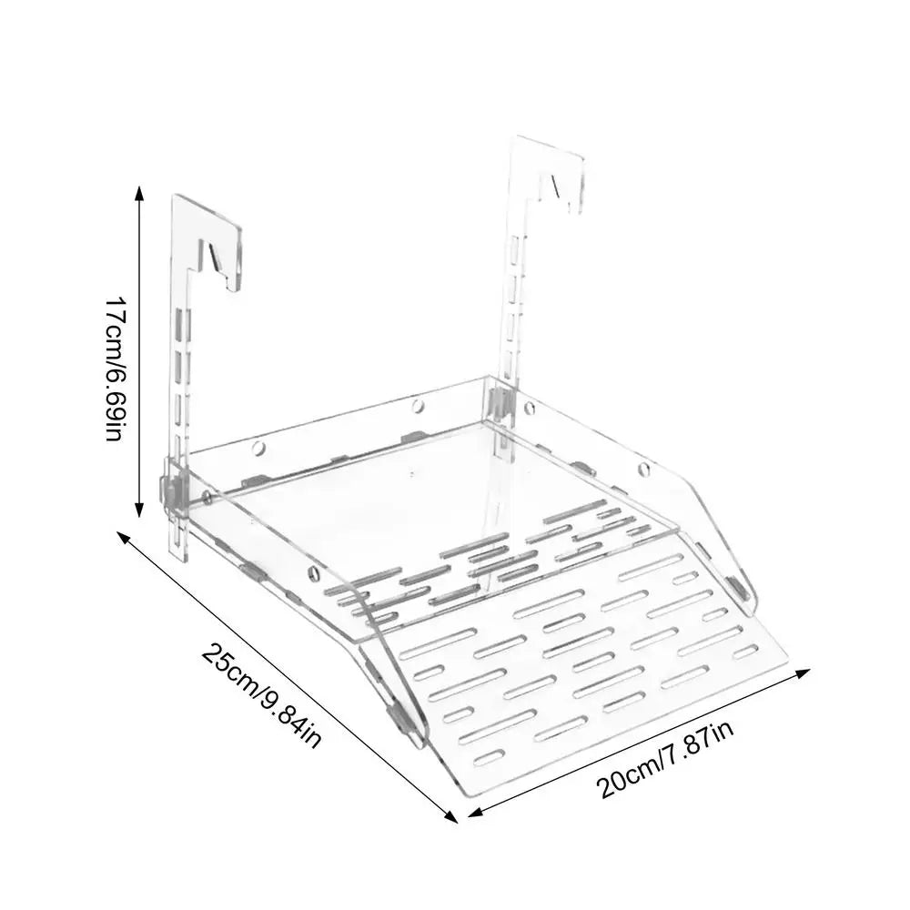 Turtle Basking Ramp Acrylic Multipurpose Basking Dock Aquarium Reptile Resting Terrace Turtle Tank Accessories For Lizards Frogs