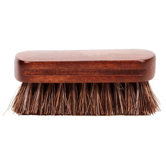Horse Hair Leather Textile Cleaning Brush for Apparel Accessories Shine Polishing Brush Saddles etc Auto Wash