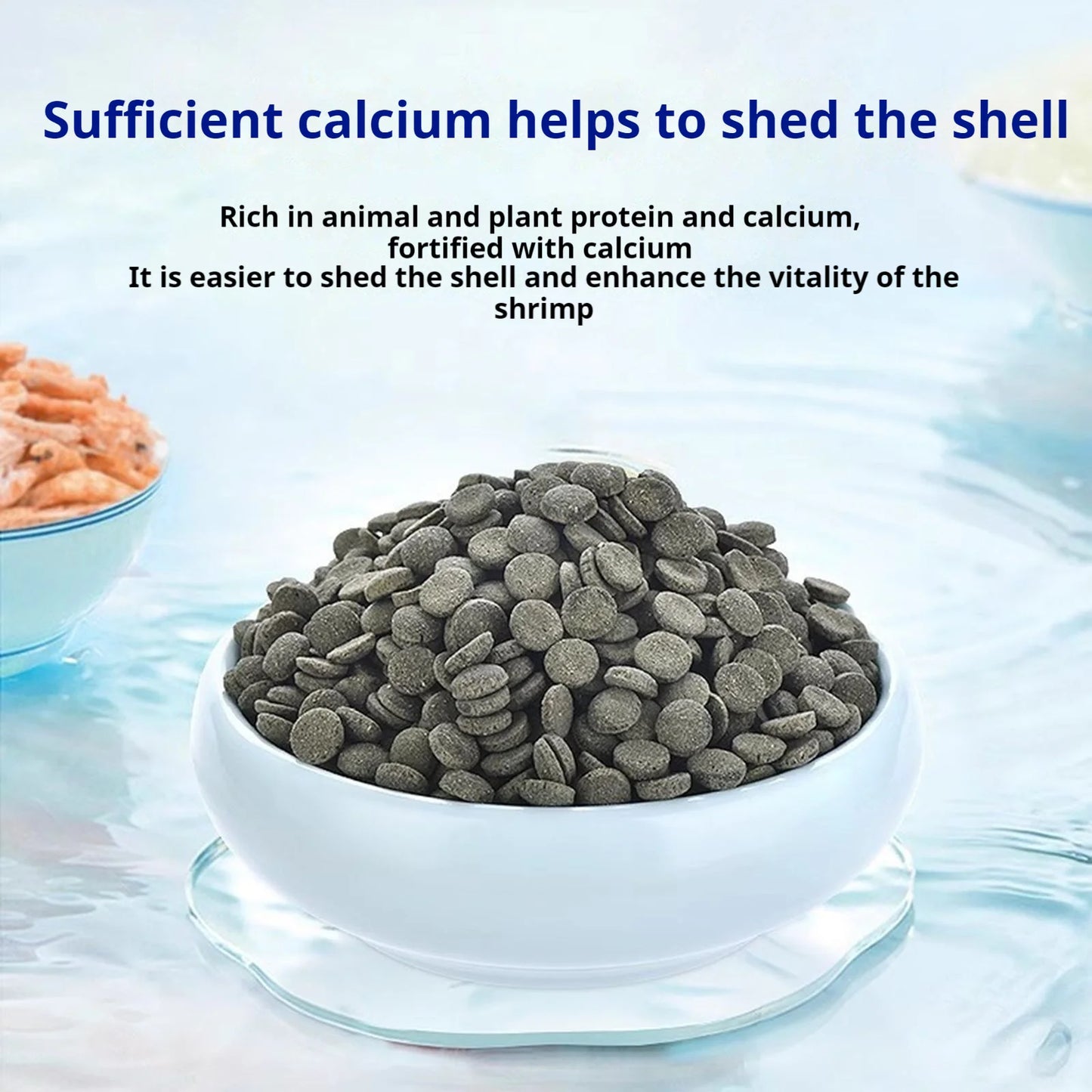 Natural Freshwater Shrimp Food Ornamental Shrimp Feed Shrimp Food Sunken Aquarium Crystal Shrimp Feed Nutrition Balance