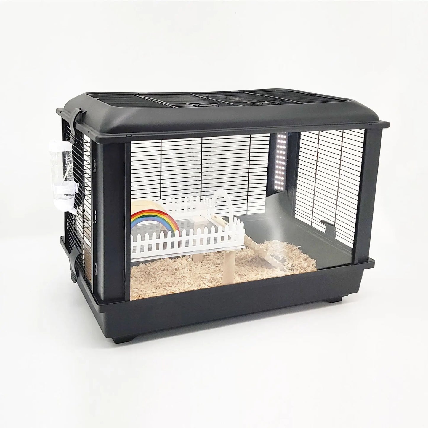 Pet Cage Hamster Cages 60cm Base Heightening Bear Oversized Acrylic Transparent Ornamental Hamsters Supplies