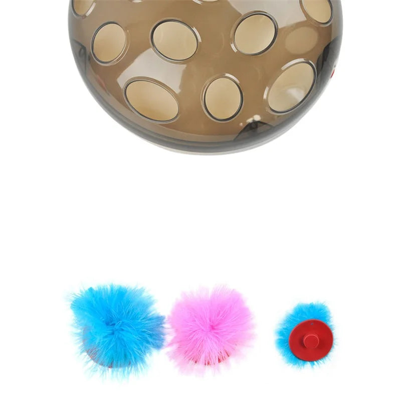 Electric Cat Toy Turntable Pet Interactive Kitten Catches Mouse Plush Toys Play Board Funny Cat Supplies Cats Scratching Board