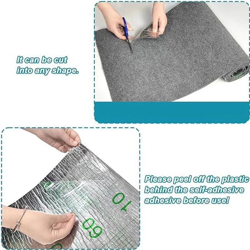 Trimmable Cat Scratching Mat Cat Scratcher Sofa Tape Scratching Post Self-adhesive Carpet Cat Scratch Board Cat Accessories