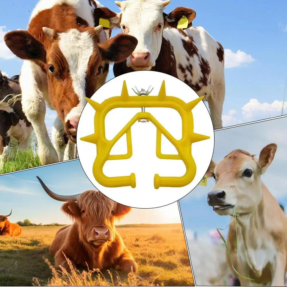 Cow Nose Ring Calf Cow Cattle Weaner 10 Pieces Livestock Nose Ring Large Livestock Farming Tools