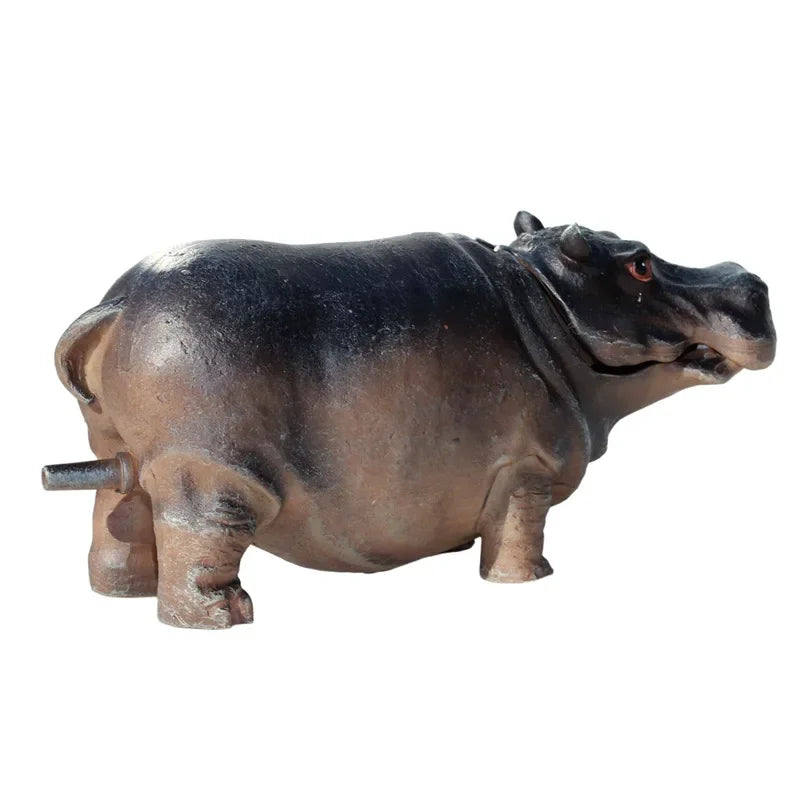 Fish Tank Decorations Hippo Creative Pneumatic Oxygen Pump Levels Aquarium Remove Oil Film Perfect Aquarium Ornament Air Bubbler
