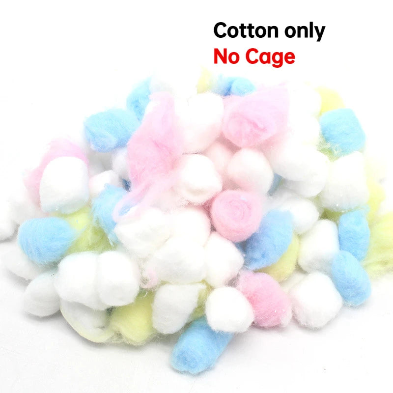 Bird Nest Fake Grass Handwoven Bird Cage House Parrot Canary Lovebird Parakeet Cockatiel Hatching Bird Hut
