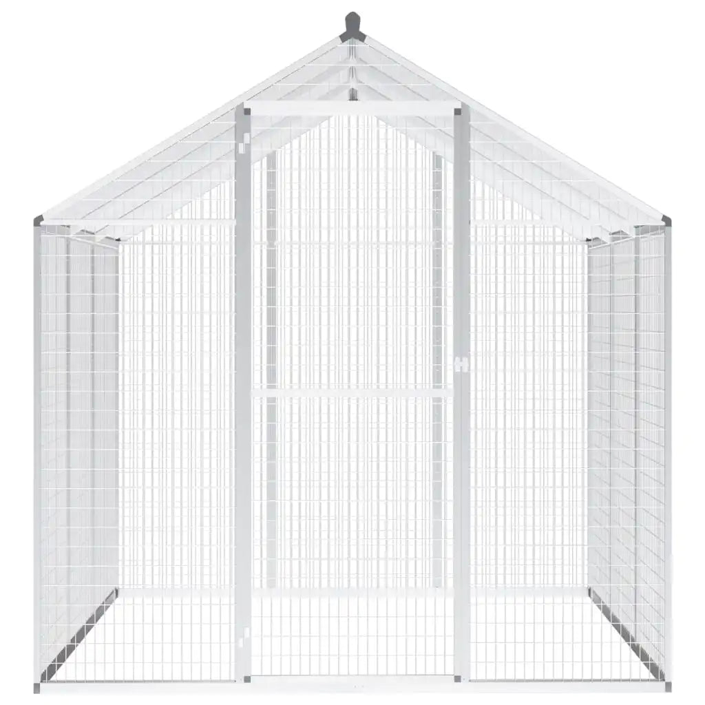 Outdoor aluminum aviary versatile bird home aluminum construction easy assembly  178x242x192 cm / 178x122x194 cm/183x178x194cm
