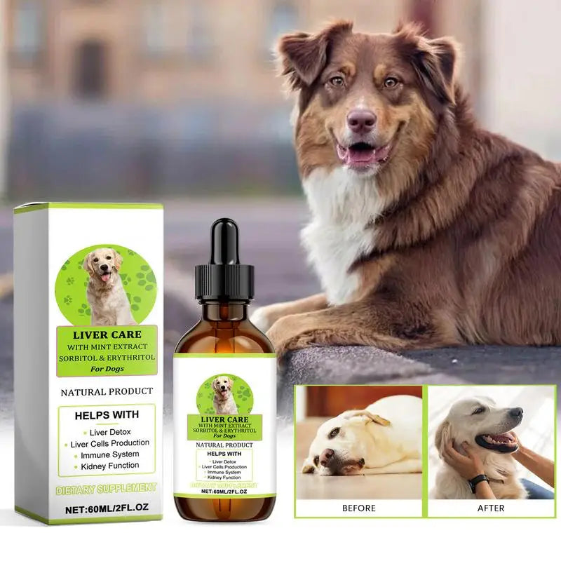 Joint Supplement For Dogs 60ml Dog Multivitamin Supplements  Drops For Home Indoor Outdoor