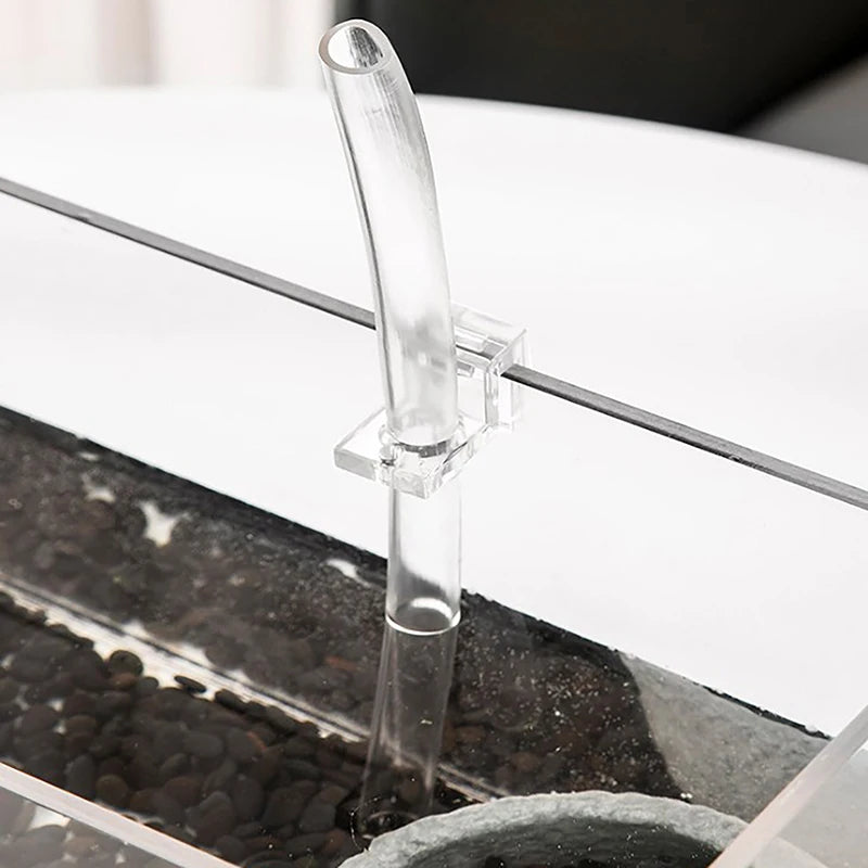 4Pcs Fish Tank Acrylic Clips for 5.5mm~15mm Wall Thickness Aquarium Lid Cover Support Holder Bracket Clamp Stand Supplies