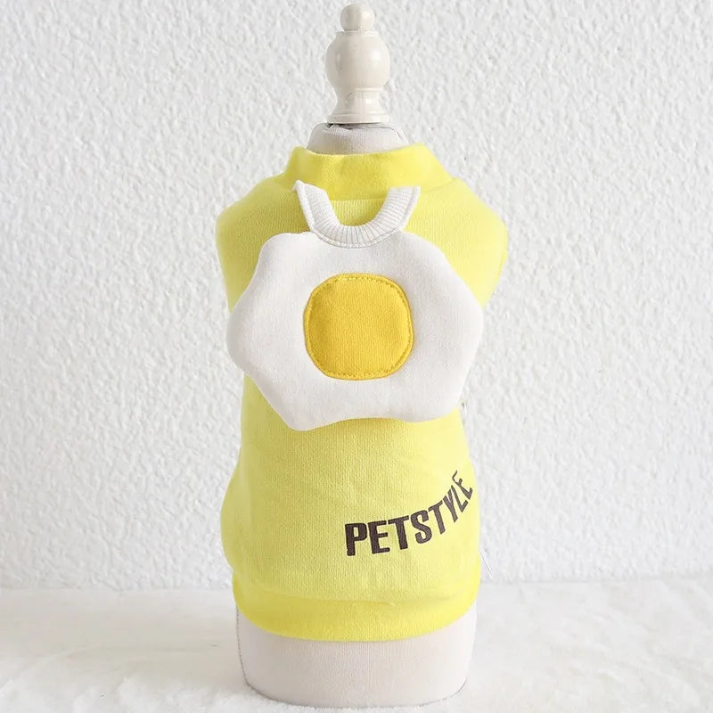 Rabbit Clothes Thickened Style Lop-eared Bunny Autumn/Winter Clothing Pet Dressing Supplies Rabbit Outing Accessories