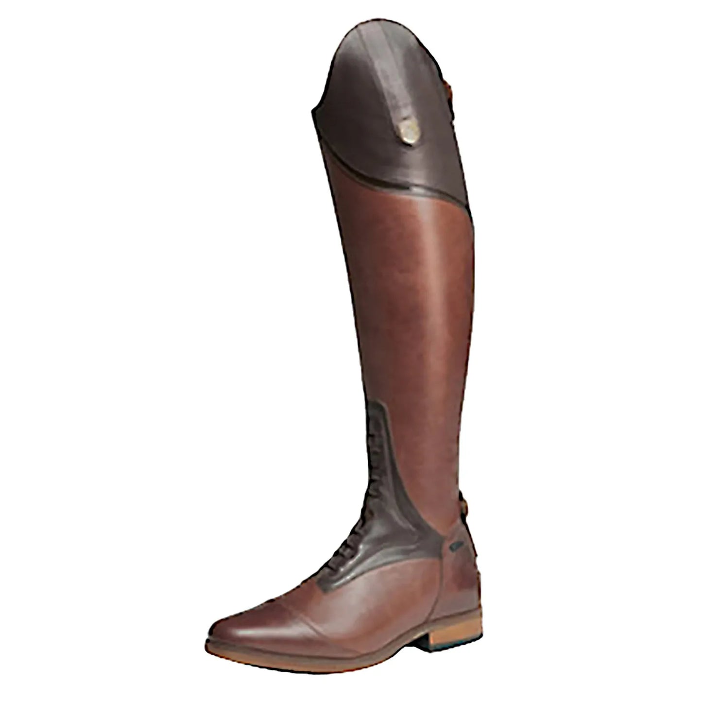 Equestrian Boots Genuine Leather Horse Riding Sports Training High Top Knight Boots Wear-Resistant Equipment