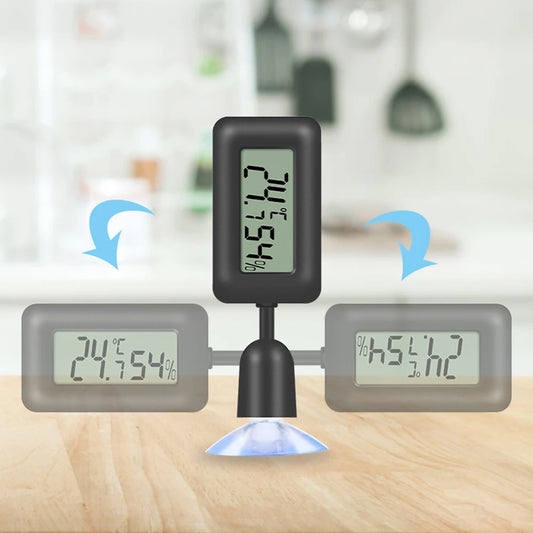 Digital Display Reptile Terrarium Thermometer High-Accuracy Reptile Tank Thermometer for Reptiles and Amphibians