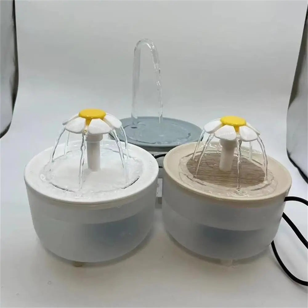 Pets Water Fountain Auto Filter USB Electric Mute Cat Drinker Bowl 1200mL Recirculate Filtering Drinker for Cats Water Dispenser