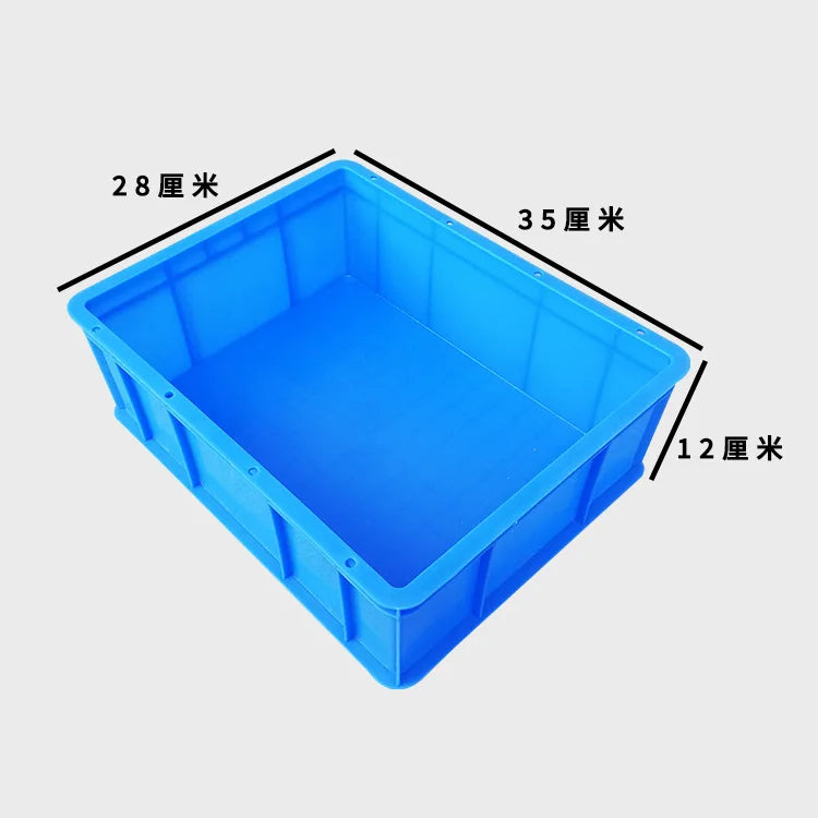 ‌Heavy-Duty Turtle Tank with Basking Platform - Large Plastic Aquarium for Reptiles, Waterproof Fish Pond with Drainage System