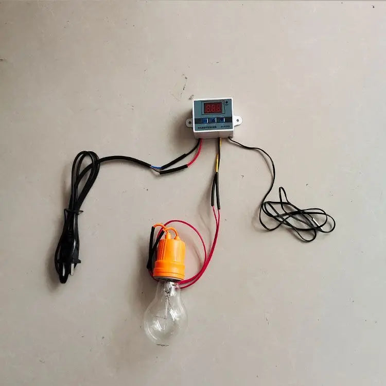 Chicken insulation lamp, automatic temperature control heating lamp, rutin chicken quail intelligent digital thermostat thermost