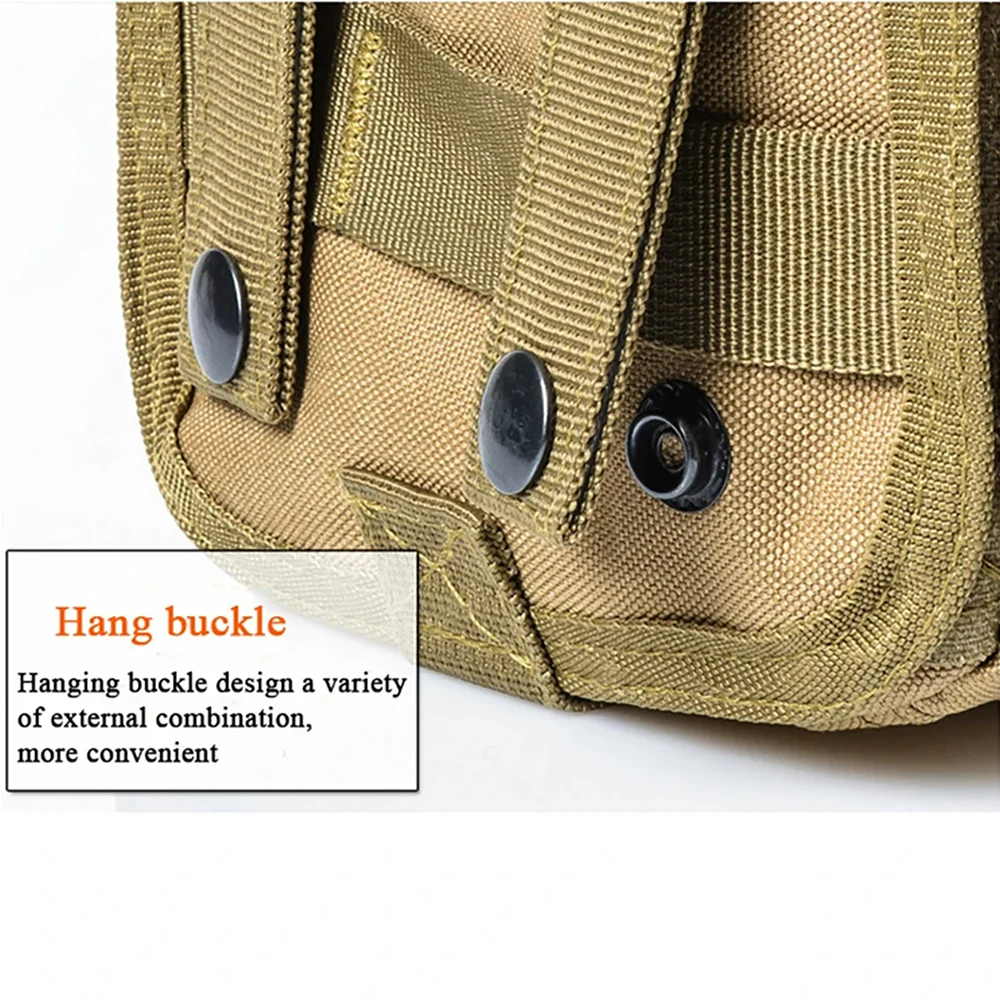 Tactical Dog Harness Pouches Set Military-Style Multi-purpose Nylon Bags Compatible with Dog Vests for Dogs Training & Adventure