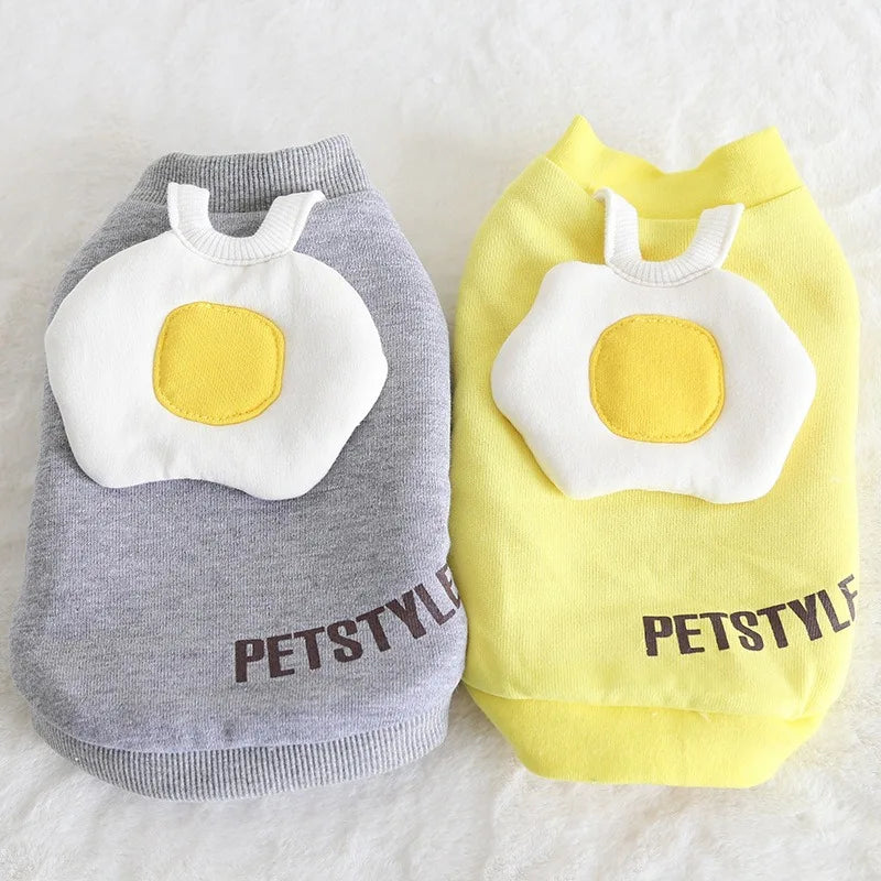 Rabbit Clothes Thickened Style Lop-eared Bunny Autumn/Winter Clothing Pet Dressing Supplies Rabbit Outing Accessories