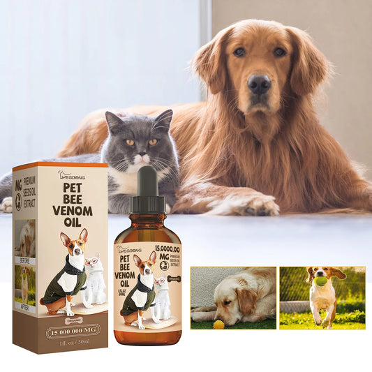 Pet Bee Venom Water Saving Cats Dogs To Relieve Leg Joint And Hip Pain Care Water-Contains Bee Venom Vitamin