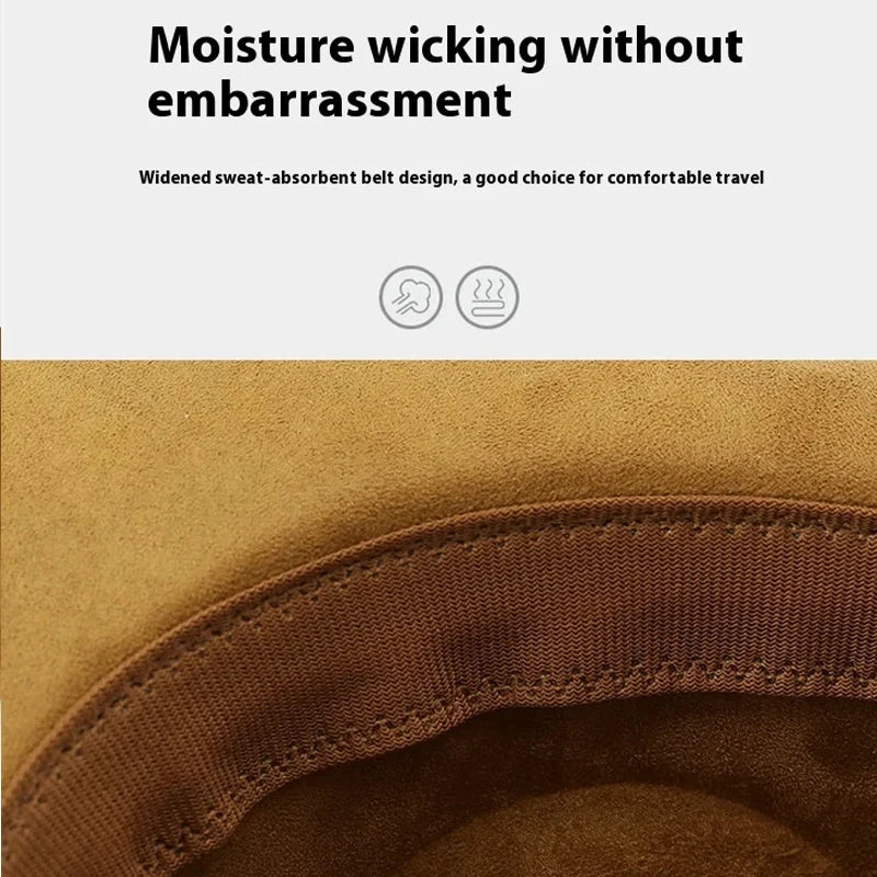 New Western Cowboy Hats Vintage Roll Brim Gentleman Cowgirl Jazz Hat Holidays Party Cosplay Hat
