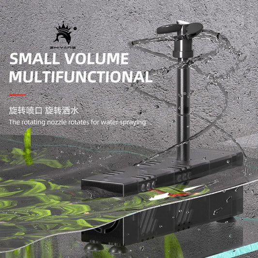 USB fish tank low water filter Aquarium Turtle tank Filter circulation Filtration oxygenation Small fountain
