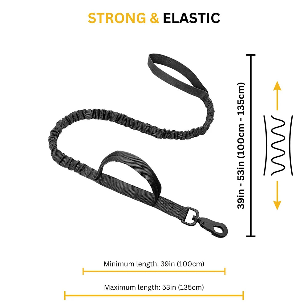 Military Large Dog Harness Collar Leash Bags Patches Set Malinois Training Vests Tactical Dogs Harnesses Accessories