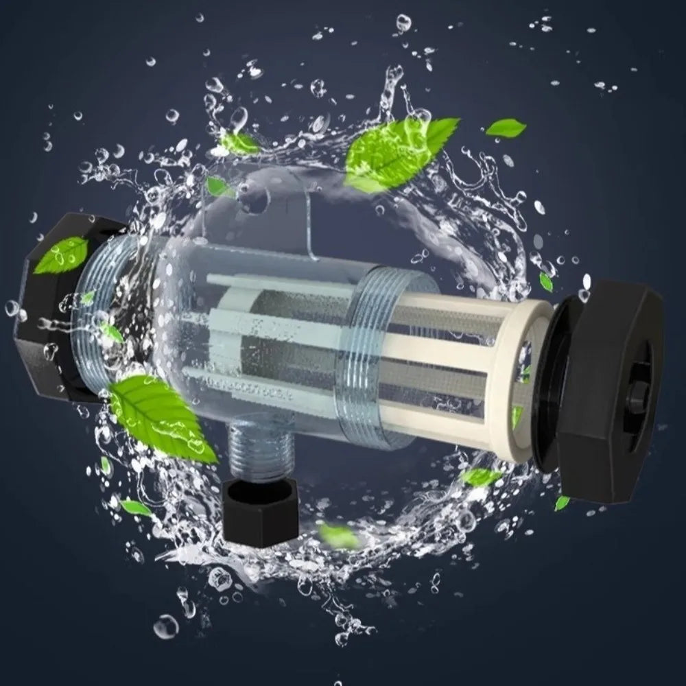 USB Powered Aquarium Water Changer 280GPH Electric Fish Tank Feces Suction Pump with Extension Tube Detachable