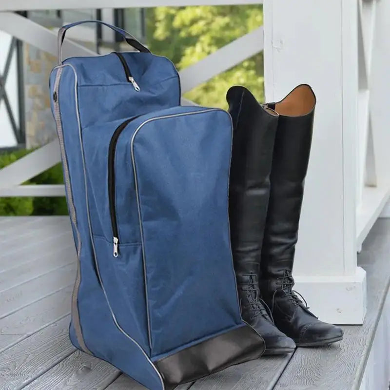 Equestrian Tall Boots Bag Shoes Storage Bags Riding Multifunctional Large Capacity Dustproof Organizer Portable Travel Supplies