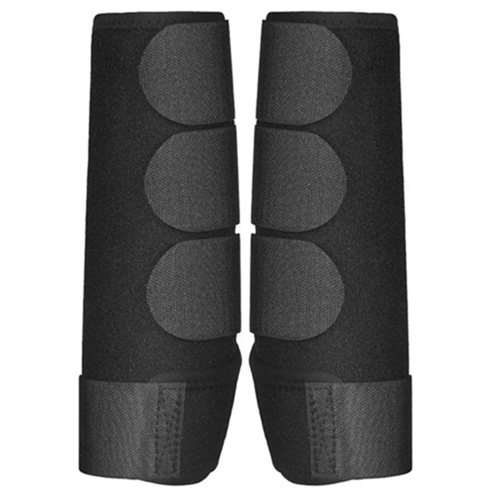 2x Horse Boots Shock Absorbing Horse Leg Wraps Tendon Protection Front Hind Legs Guard for Jumping Training Equestrian Equipment