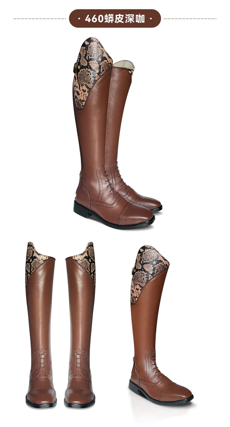 Riding Boots Custom-made Equestrian Boots Anti-slip Obstacle Boots horse riding boots