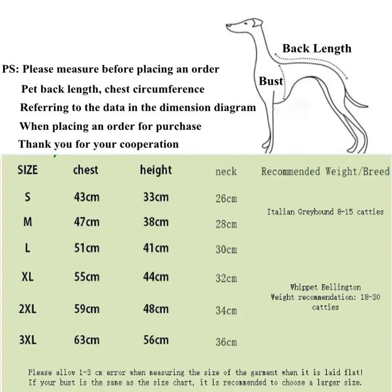 Pet Sweater Stretch Soft Turtleneck Italian Greyhound Whippet Sweater Autumn Winter Pet Sweater Small Dog Clothes S-3XL