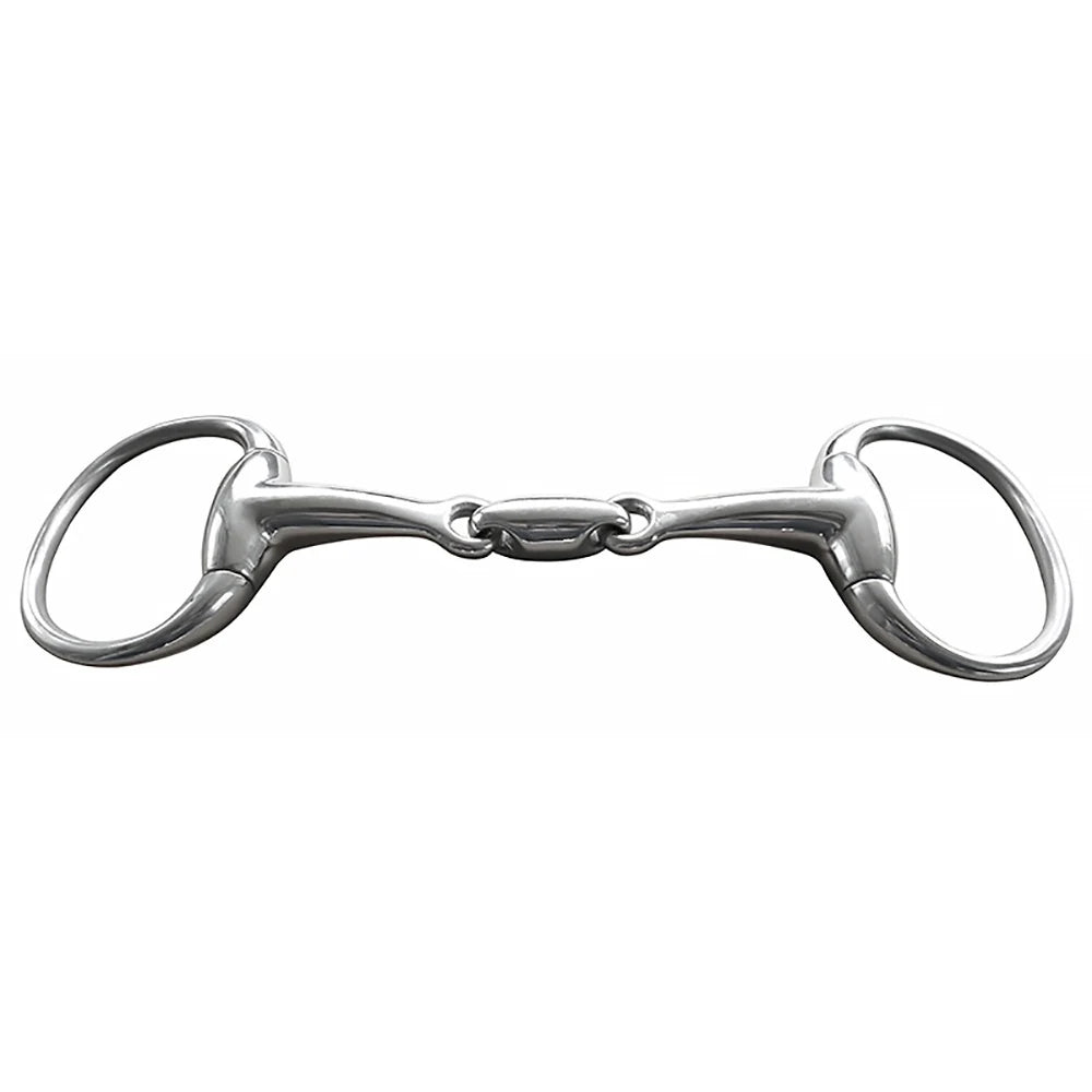 Equestrian Horse Mouth Bit Snaffle Gag Bite Horse Training Riding Harness Supplies