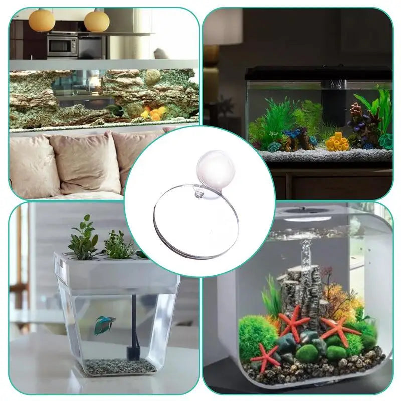 Fish Tank Mirror Double-sided Adhesive Aquarium Waterproof