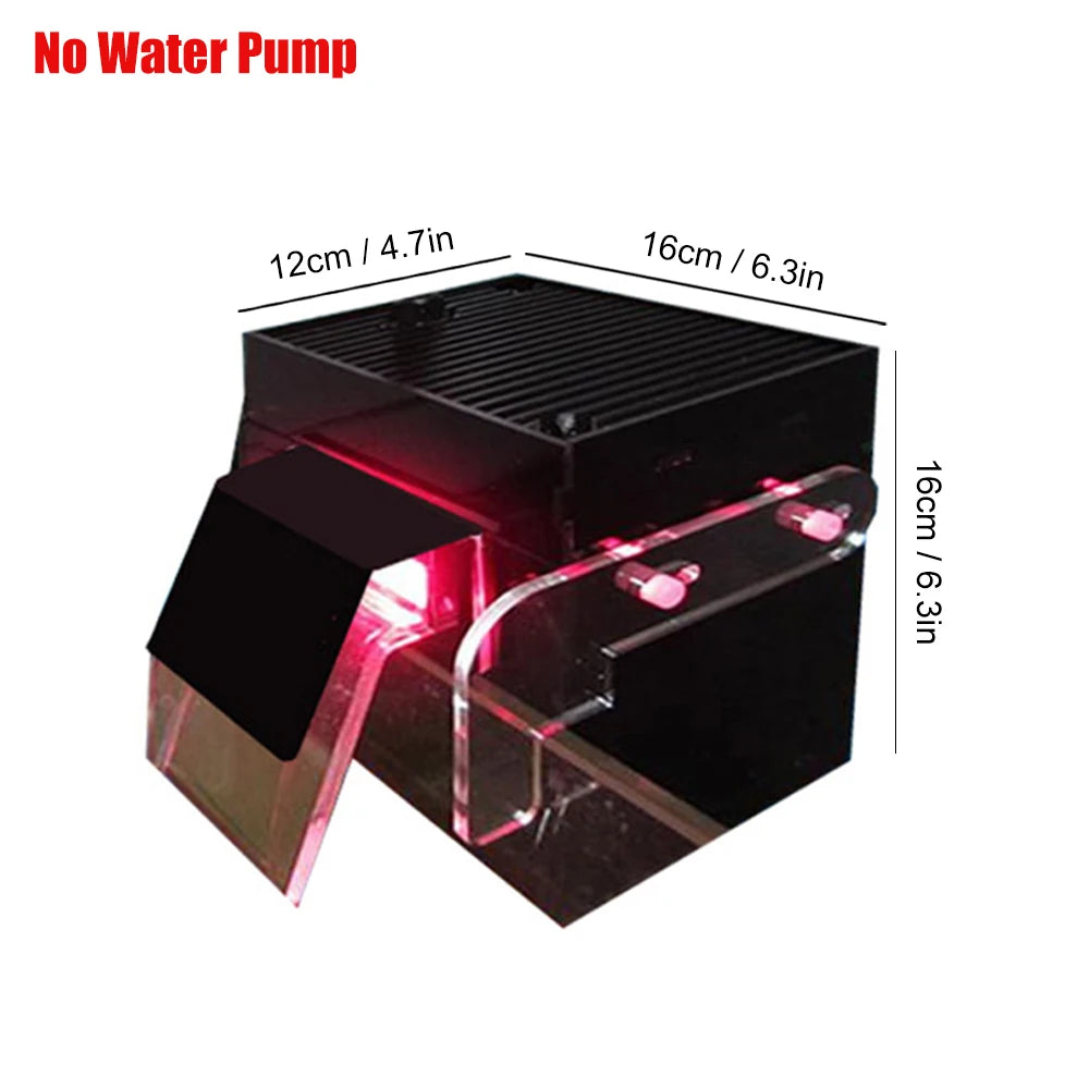 UAS External Algae Box Marine Balance Water Quality By Controlling Algae Growth Mute Filter for Bedroom