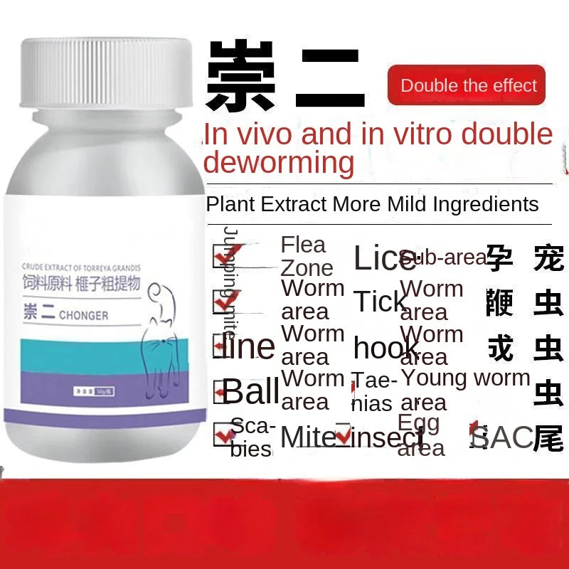 Pet deworming medicine for Cats and Dogs
