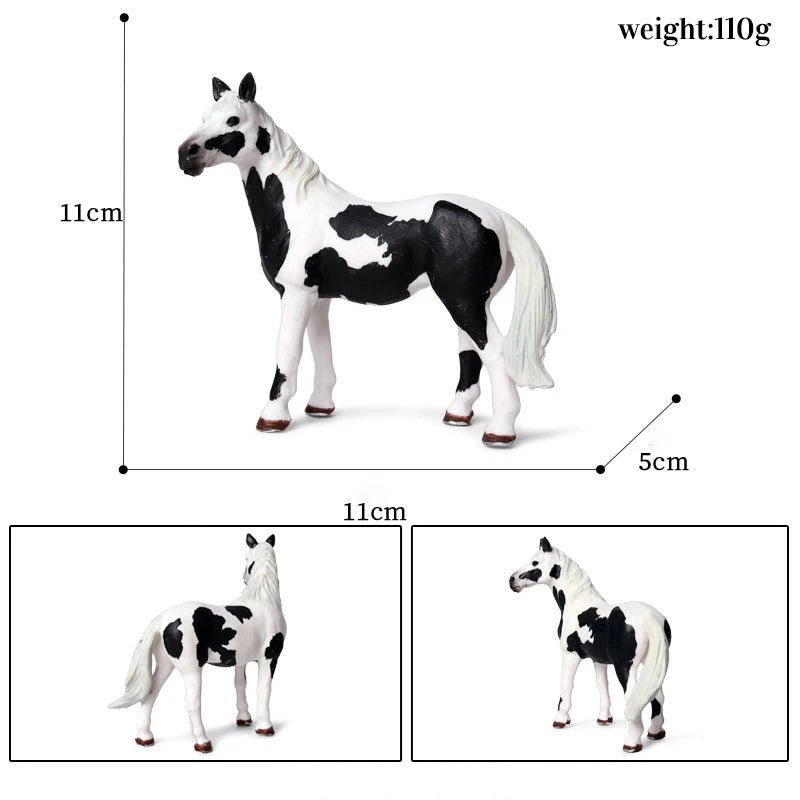 Miniature Horse Cowboy Stud Farm Stable Horseman Action Figures Animal Model Appaloosa Harvard Hannover Clydesdale Quarter Horse and more