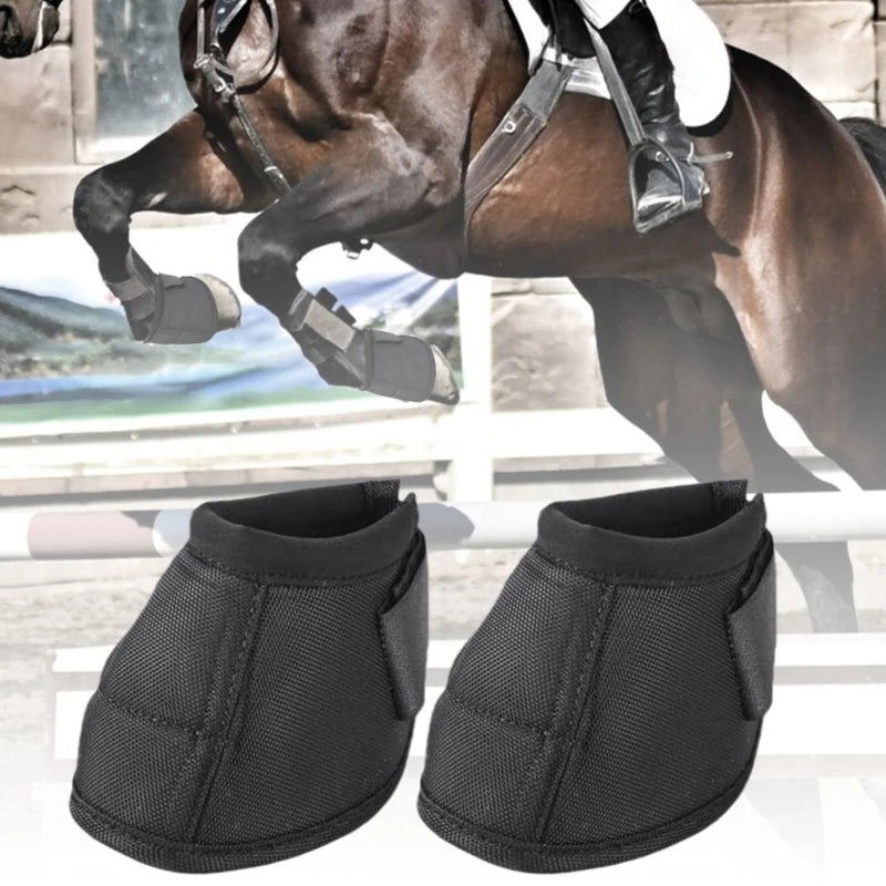 Horse Bells Boot Horse Care Boot Tear Resistant Horse Protective Bells Boot Protective Gear Accessories for Training
