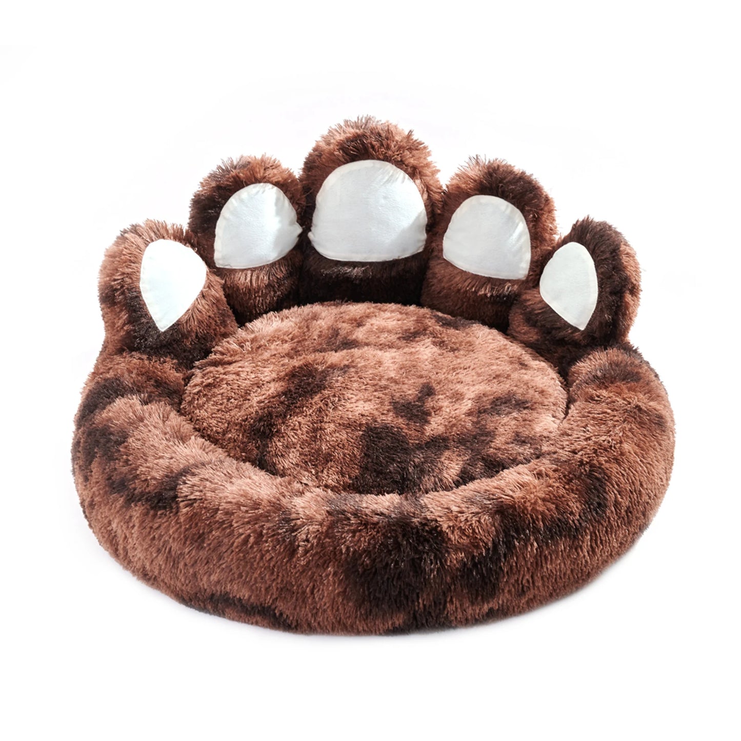 Cozy Comfy Pet Dog Bed Paw Shape Warm Dog Bed Cushion for Your Furry Friend Fluffy Dog Bed Cat Mat Deep Sleeping Warm