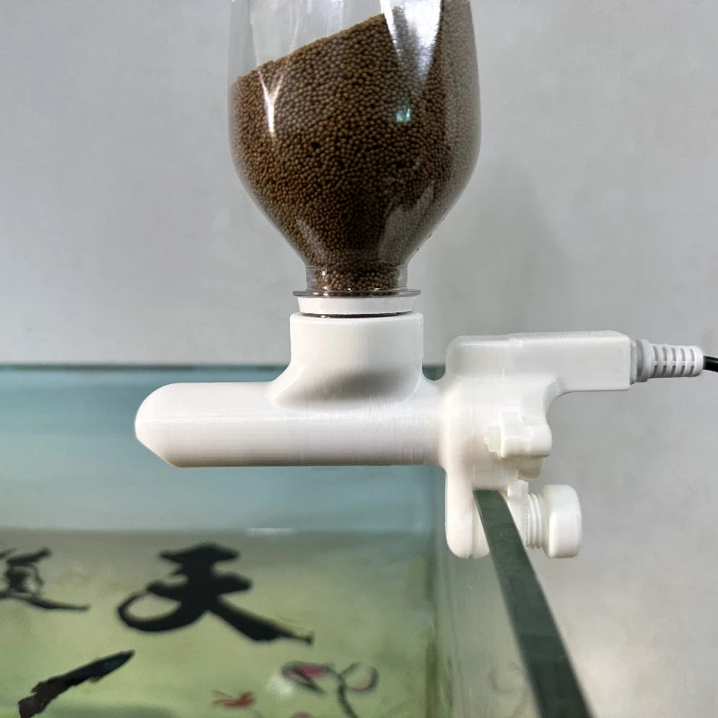 Fish tank feeder Mobile phone remote control Intelligent timing feeder Ornamental fish Turtle food Aquarium automatic feeder