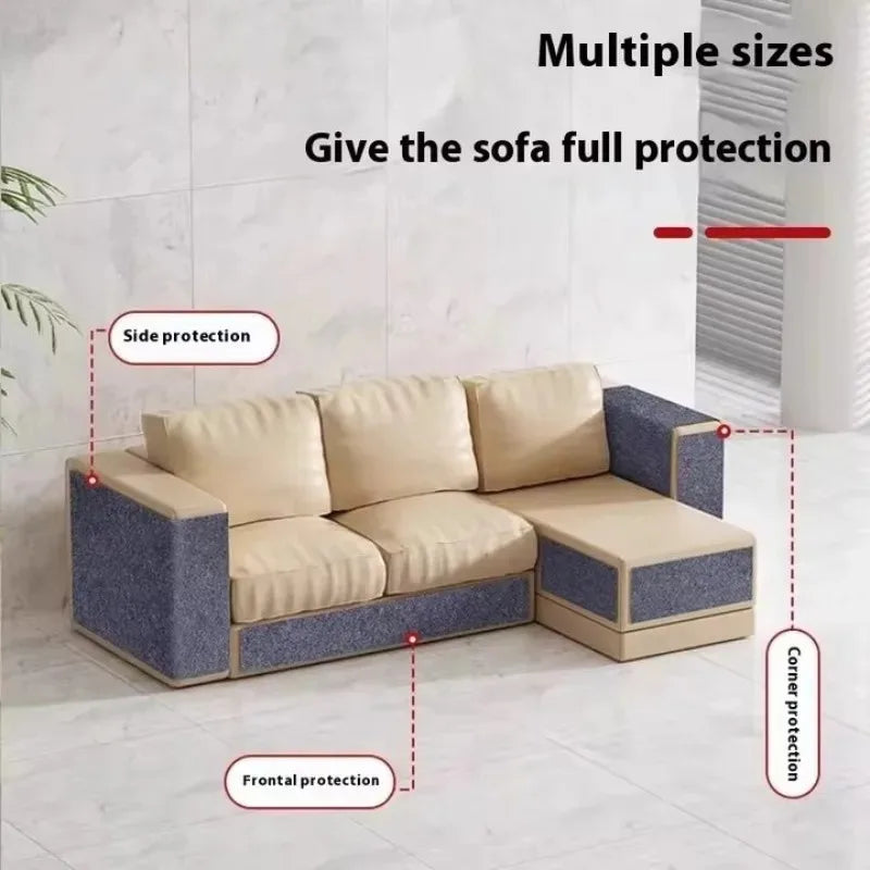 Trimmable Cat Scratching Mat Cat Scratcher Sofa Tape Scratching Post Self-adhesive Carpet Cat Scratch Board Cat Accessories