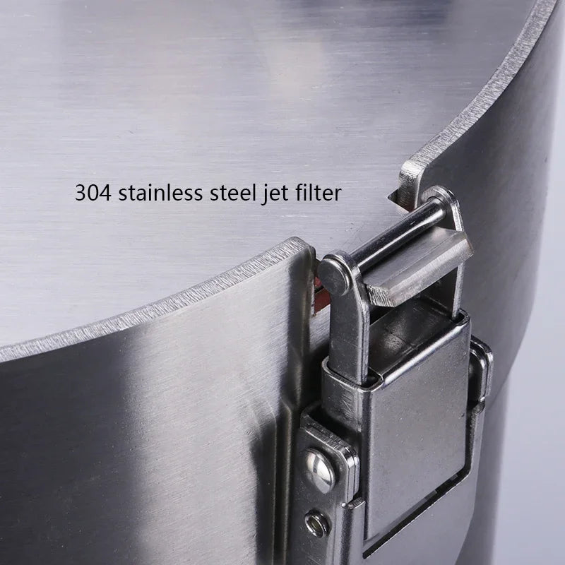 ADA Style External Aquarium Canister Stainless Steel Pro Canister Filter Fish Tank Filter Bucket Barrel Filter for Aquariums