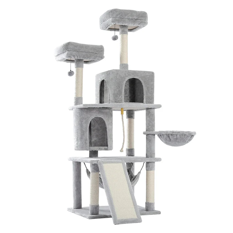 Multi-Level Cat Tree Tower Climb Furniture Scratching Post for Indoor House Pet Supplies  Cozy Condo Toy Cozy Condo