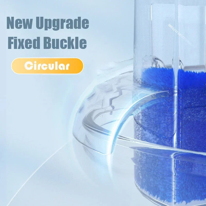3-IN-1 Circular Fish Tank Filter ,Aquarium Hang on Filter, Water Purification, Waterfall Filter, Top Filter, Aquarium Accessories 4W
