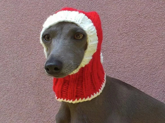 Striped Wool Dog Hat, Handwoven Pet Hat, Suitable for Small, Medium, Large Dogs,
