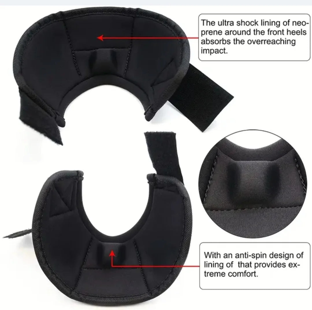 Horse Hooves Sets of Horses Leg Guard Set Horse Racing Bell Boots Horseshoe Watchband Convex Block Anti-Rotation Horse Equipment