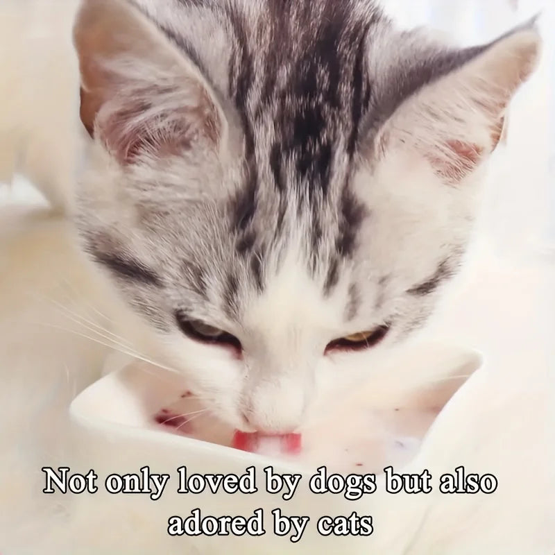 2-Pack(2 x 100g/3.53oz) Fruit Yogurt Cubes Dog Treats For Dogs Or Cats, Made With Yogurt And Fruit, Healthy