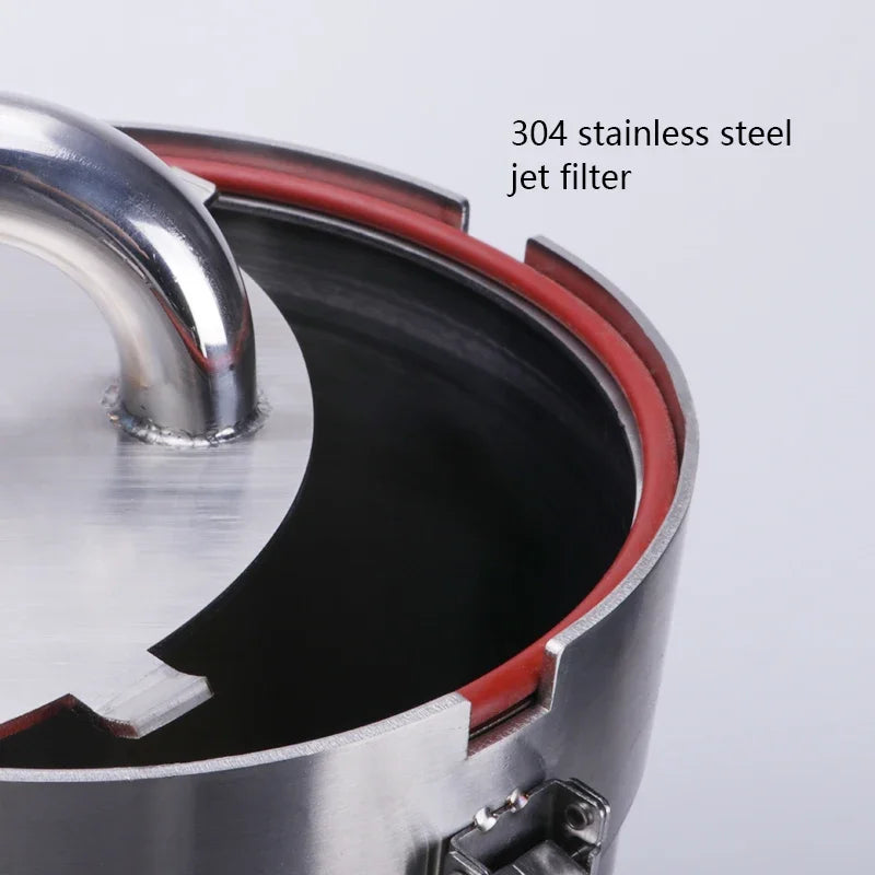 ADA Style External Aquarium Canister Stainless Steel Pro Canister Filter Fish Tank Filter Bucket Barrel Filter for Aquariums
