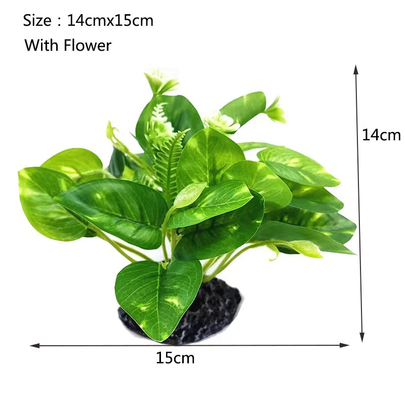 Artificial Underwater Grass Aquarium Fish Tank Simulation Decoration Aquarium Backgrounds Plants Water Grass Accessories